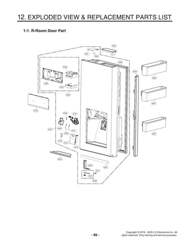 R-room door parts