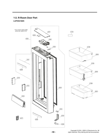 R-room door parts