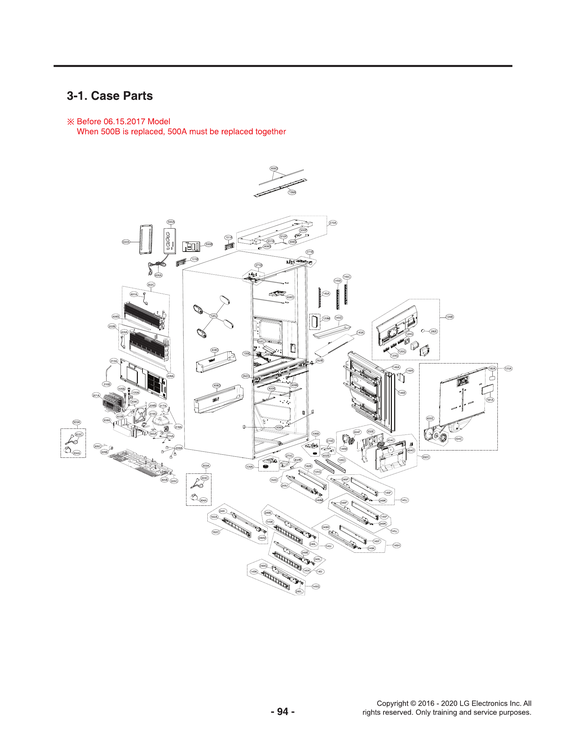 CASE PARTS