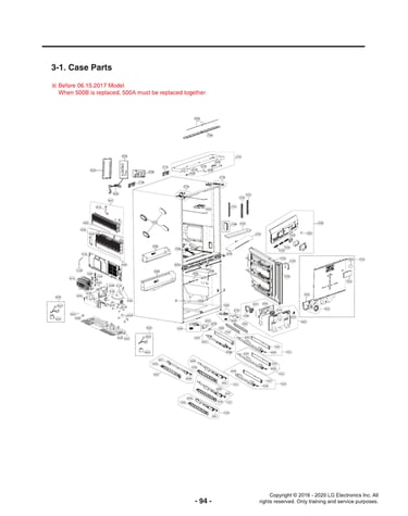 Case parts