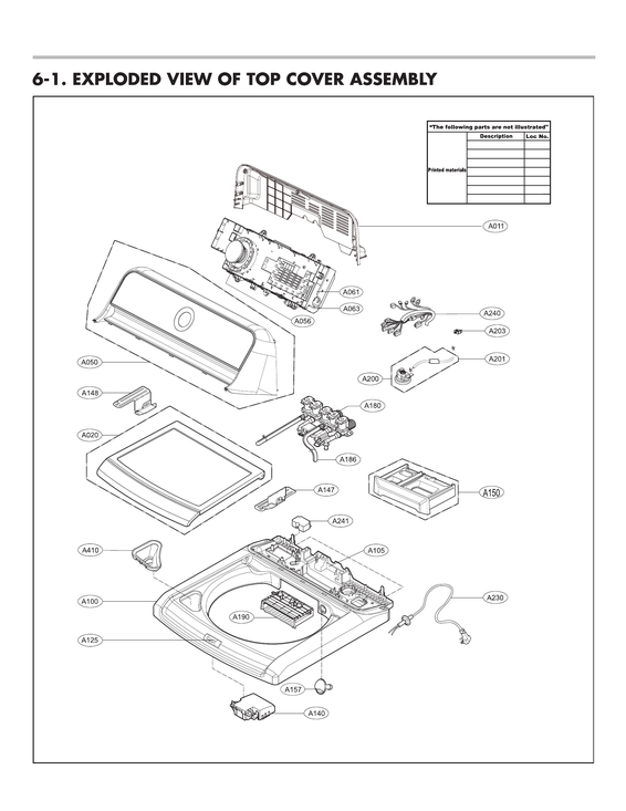 Top cover assembly