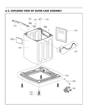 Outer case assembly