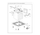 LG WT7300CW/01 outer case assembly diagram