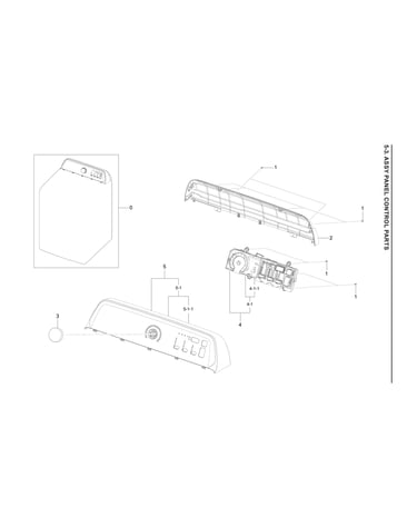 Control panel parts assy