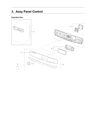 Control panel assy