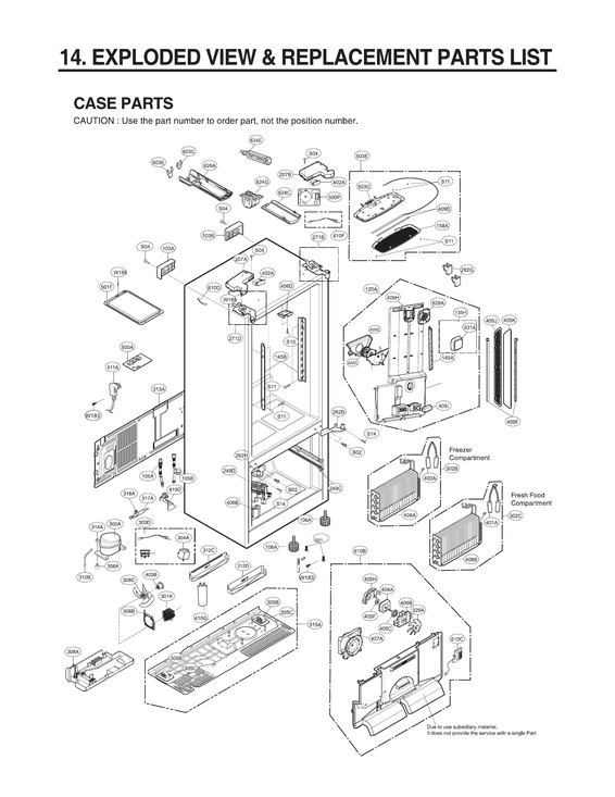 Case parts