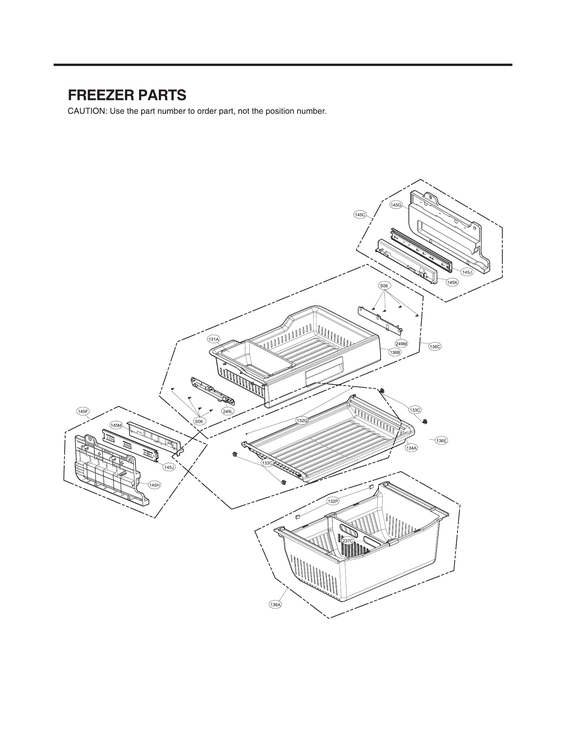 Freezer parts