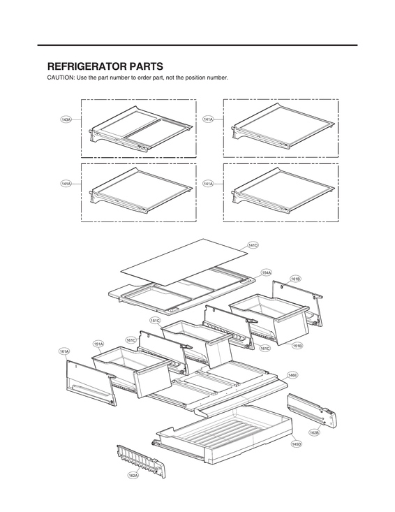 Refrigerator parts