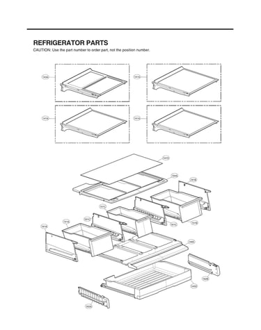 Refrigerator parts