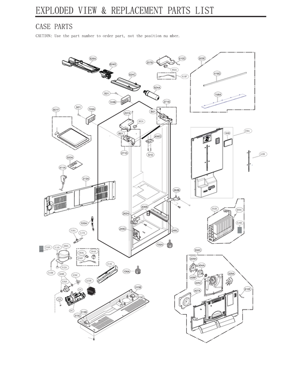 Case parts