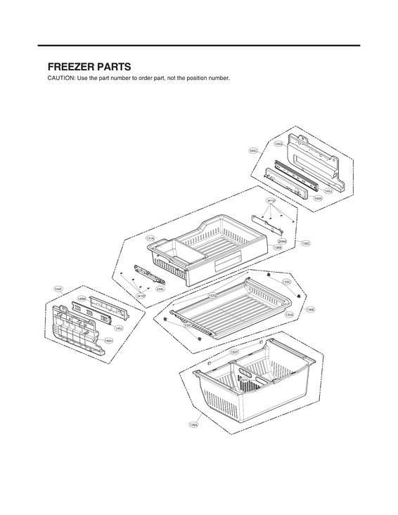 Freezer parts