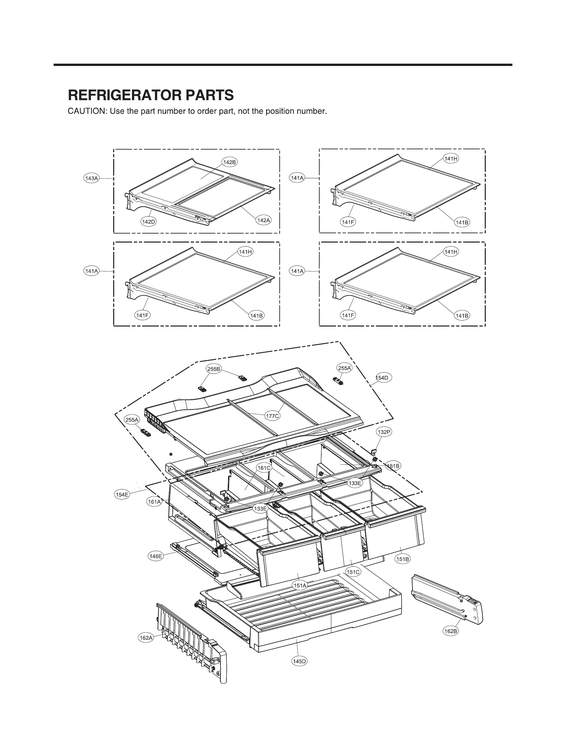 Refrigerator parts