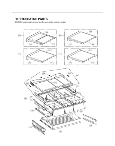 Refrigerator parts