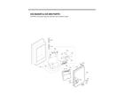 LG LFXS30726M/00 ice maker/ice bin parts diagram
