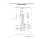 LG LMV1760ST/00 latch board parts diagram
