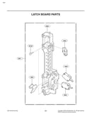 Latch board parts