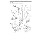 LG LMXS28636S/00 case parts diagram