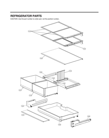 Refrigerator parts