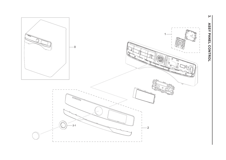 Control panel assy