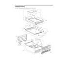 LG LRFDS3016D/00 freezer parts diagram