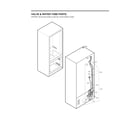 LG LRFDS3016D/00 valve/water tube parts diagram
