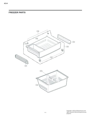 Freezer parts