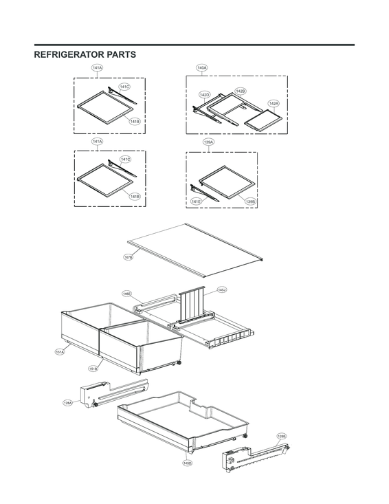Refrigerator parts
