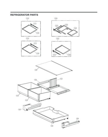 Refrigerator parts