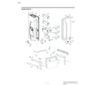LG LRFXS2503D/00 door parts diagram