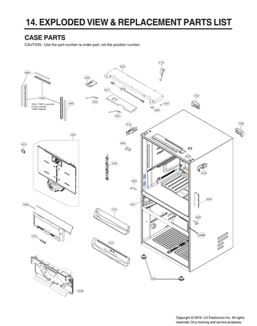 Case parts