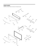 Freezer door parts
