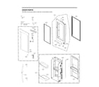 LG LRMVS3006D/00 refrigerator door parts diagram