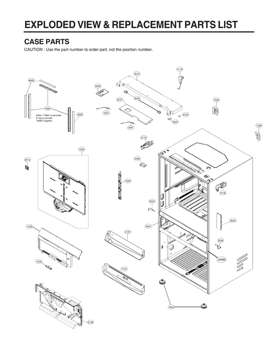 Case parts