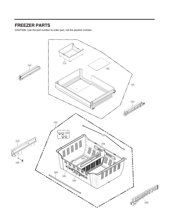 Freezer parts