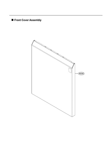 Front cover assy