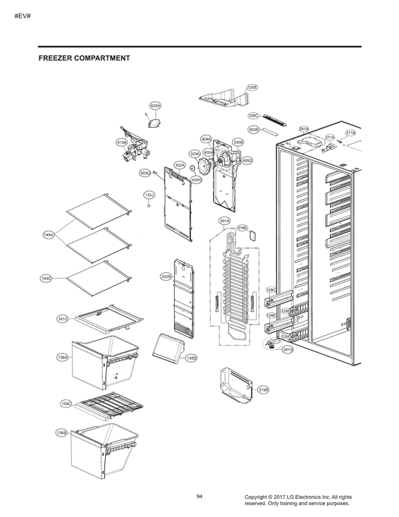 Freezer compartment