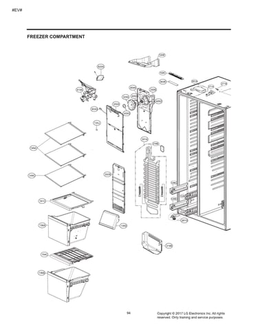 Freezer compartment