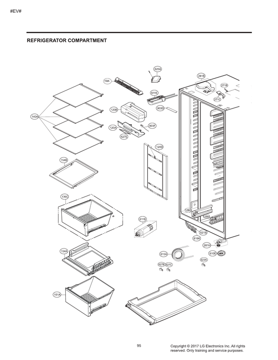 Refrigerator compartment