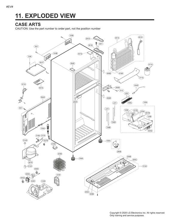 Case parts