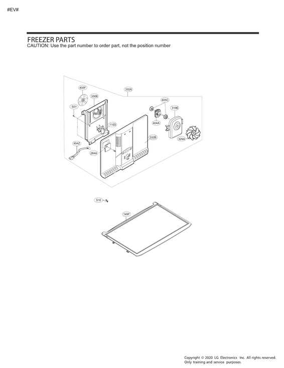 Freezer parts