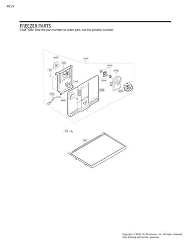 Freezer parts