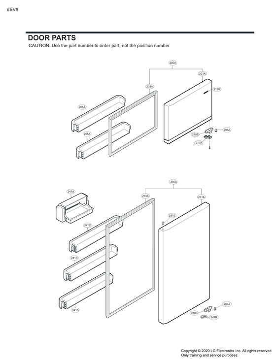 Door parts