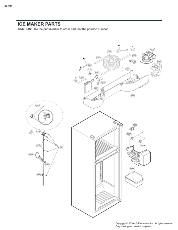 Ice maker parts