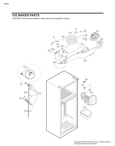 Ice maker parts