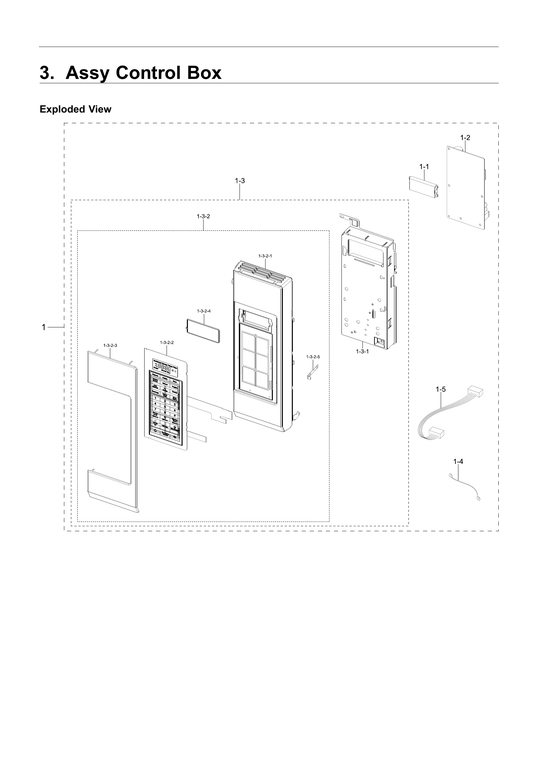 Control box assy