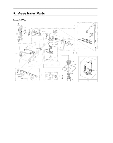 Inner parts assy