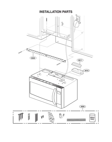 Installation parts