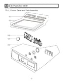 Control panel & plate assy