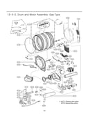 Drum & motor assy : gas type