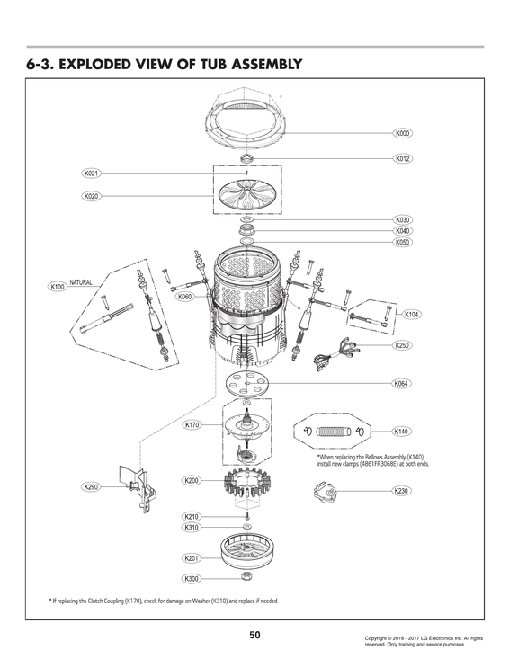 TUB ASSY